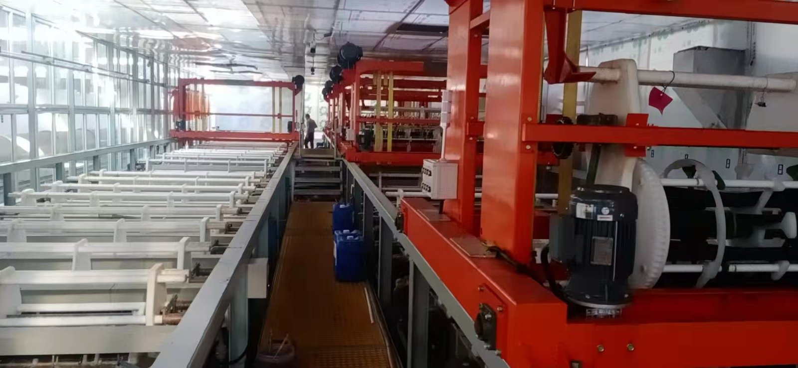 Rotary Barrel Plating Line